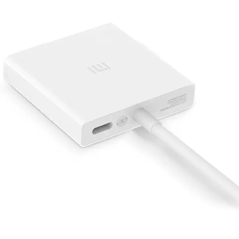 Хаб кабель-переходник Xiaomi USB Type-C - HDMI ZJQ01TM - фото 3