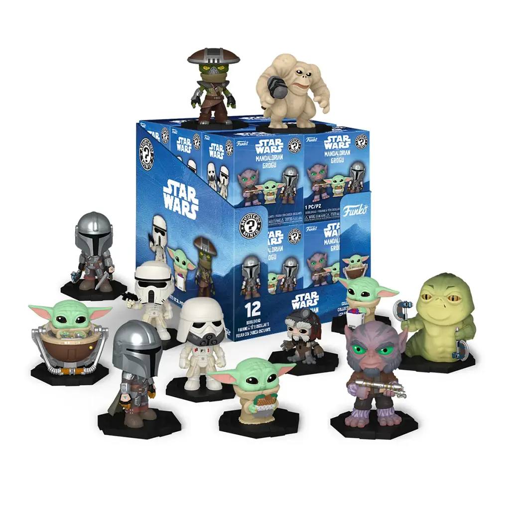 Ігрова фігурка MYSTERY MINIS - МАНДАЛОРЕЦЬ І ҐРОҐУ (в асорт., у диспл.) - фото 3