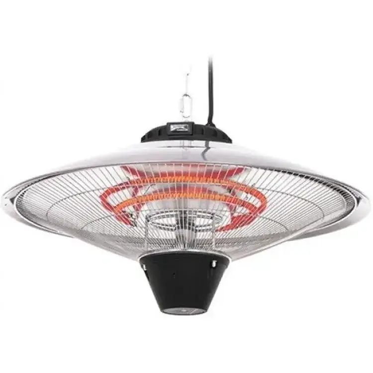 Обогреватель инфракрасный Gerlach GL 7735 патио уличный подвесной на террасу металлический - фото 2