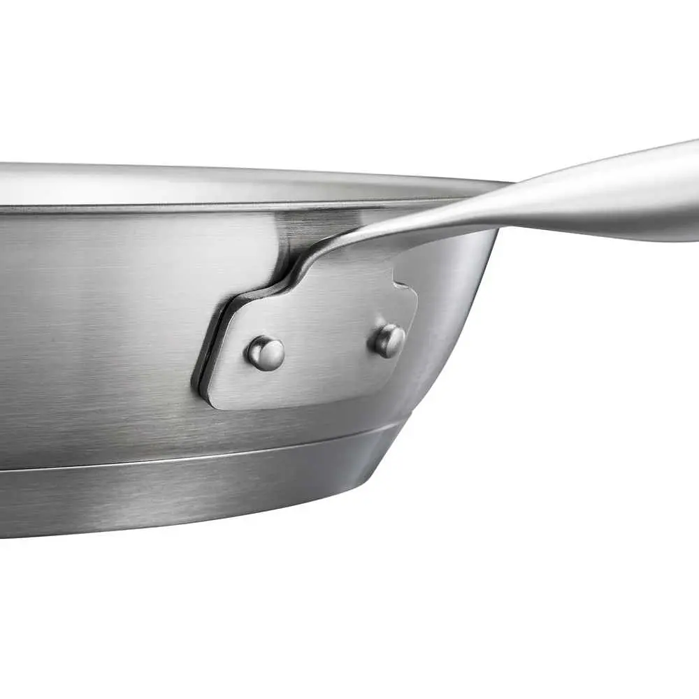 Сковорода Fiskars All Steel Pure матова 28 см (1065628) - фото 4
