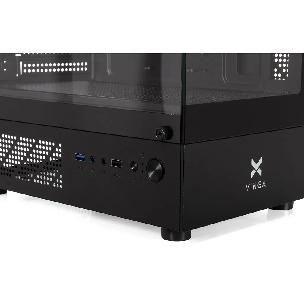 Корпус Vinga CS319B Black (CS319B) - фото 8