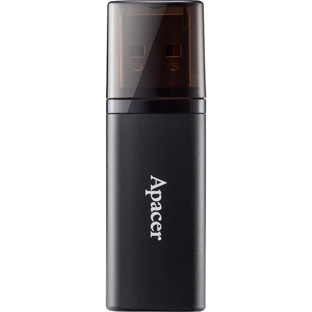 USB флеш-накопитель Apacer AH25B 64GB USB-A 3.2 Black (AP64GAH25BB-1) [136959] - фото 2