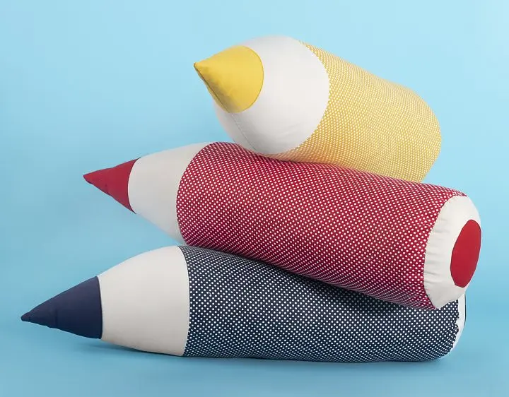 Подушка - валик Papaella Олівець, розмір 58х15 см, колір синій (08-13434) - фото 3