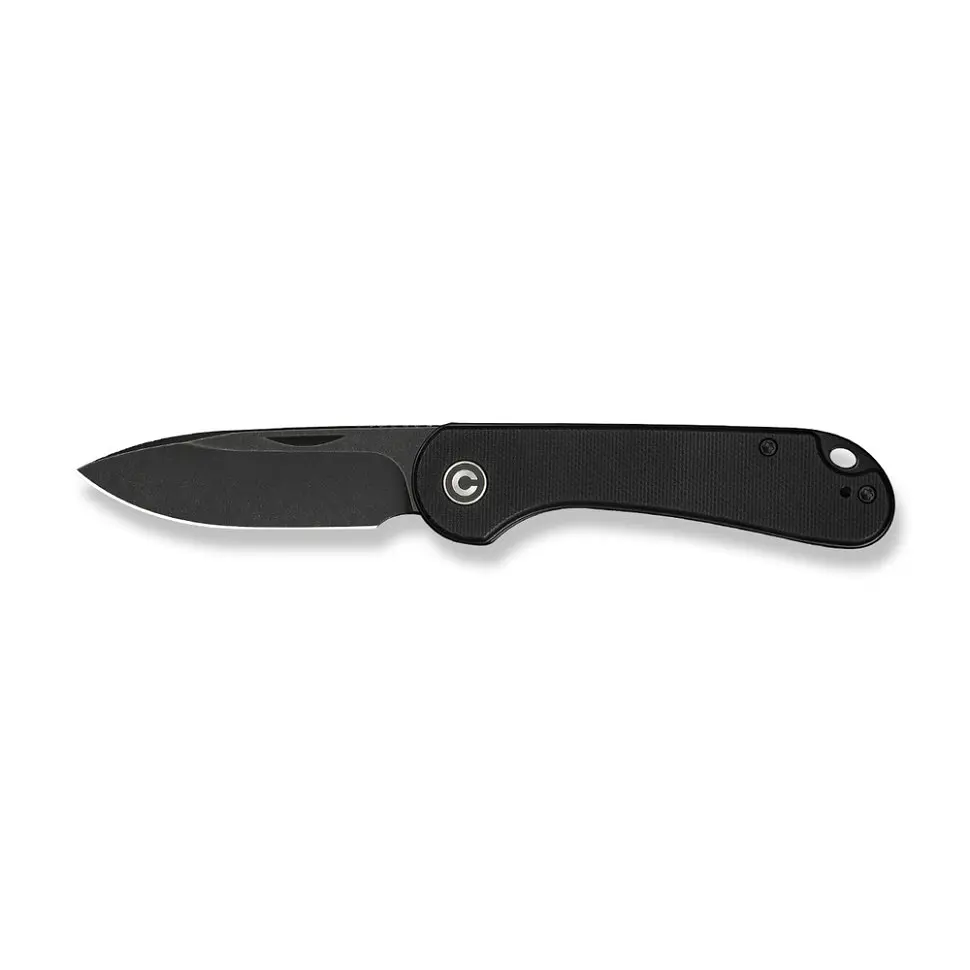 Ніж складаний кишеньковий Civivi Elementum Slip Joint, (7.5 см) 14C28N/G10 чорний - фото 8