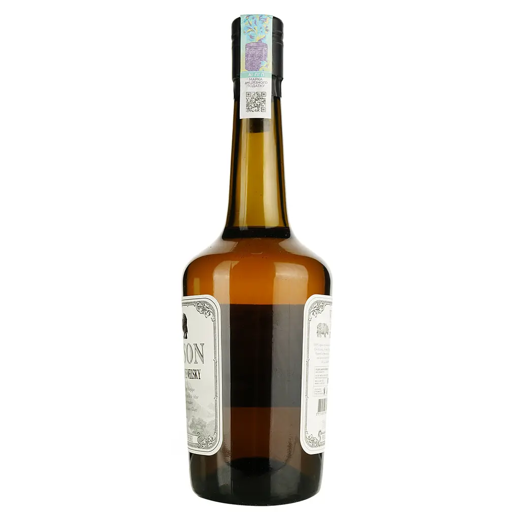 Віскі Vulson Old Rhino Rye Spirit Organic 45% 0.7 л в подарунковій упаковці - фото 3