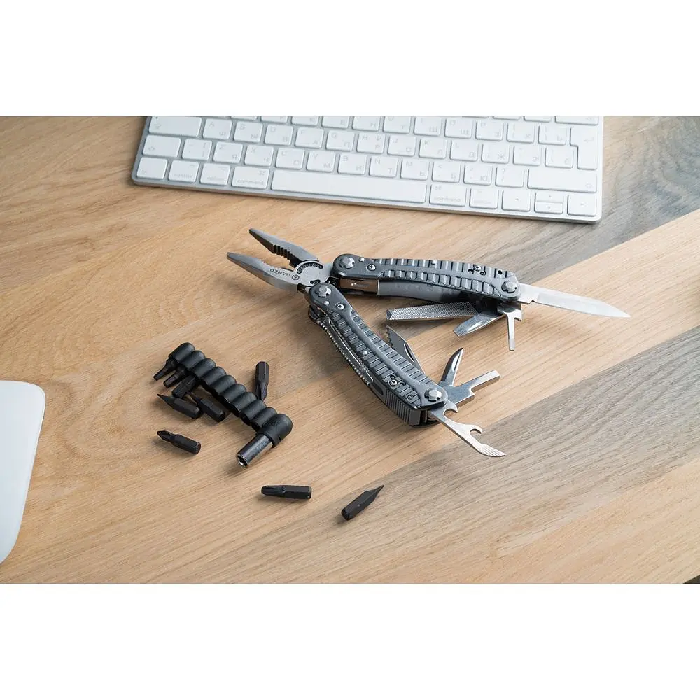 Мультитул Ganzo Multi Tool (G105) G3130, Сріблястий - фото 14