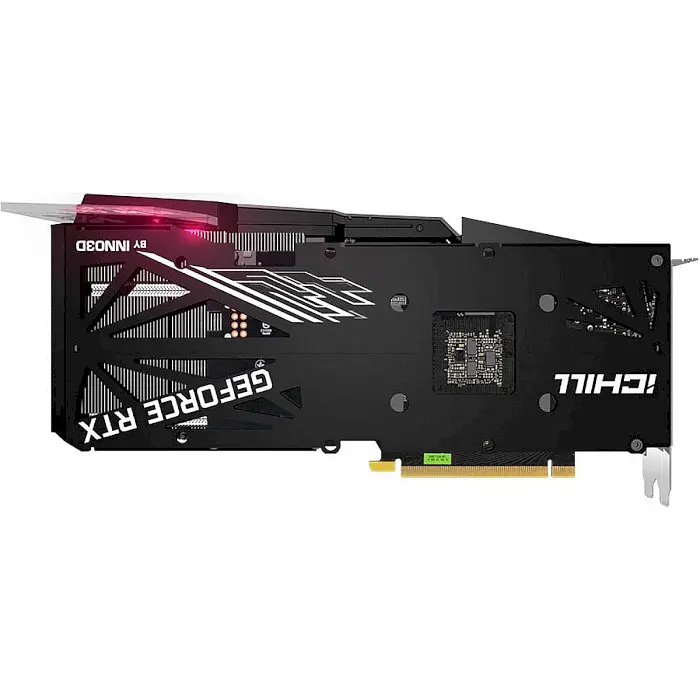 Відеокарта Inno3D RTX 3060 12Gb ICHILL X3 RED] (C30603-12D6X-167139AH) (GDDR6, 192 bit, PCI-E v4.0) Б/в - фото 3