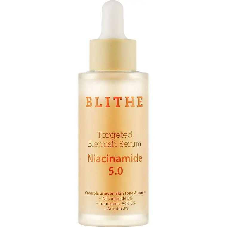 Освітлювальна сироватка для обличчя Blithe Targeted Blemish Serum Niacinamide 5.0, 30 мл - фото 2