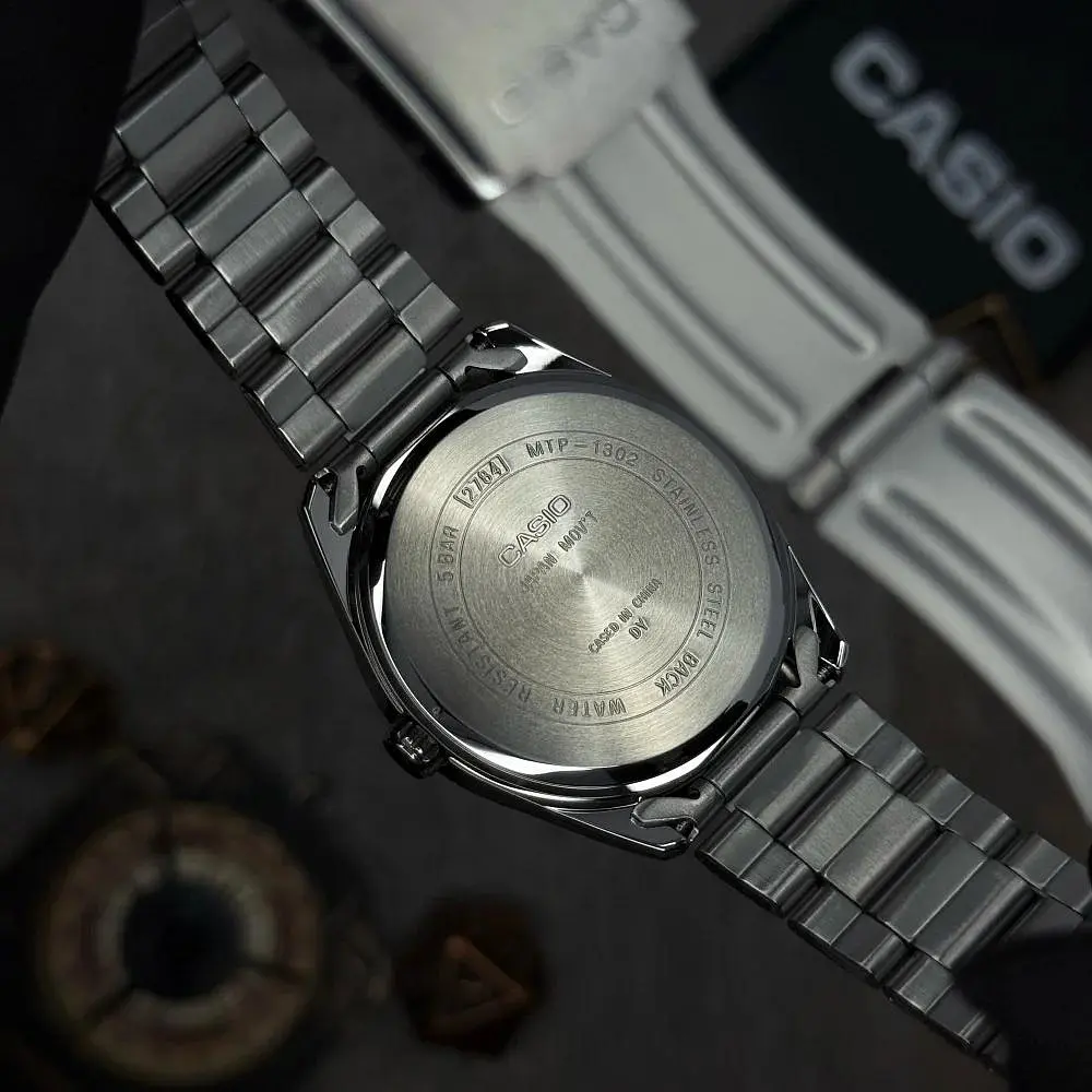 Чоловічий годинник Casio MTP-1302D-7A2 Сріблястий ( AT1141-0311 ) - фото 6