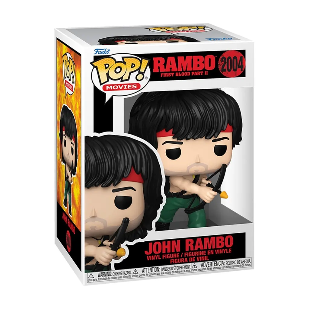Фігурка Funko Pop серії Рембо 2 - Джон Рембо з луком (90362) - фото 2