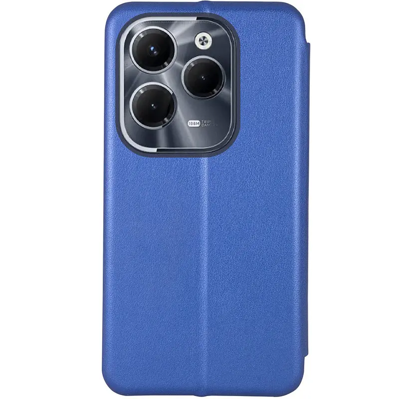 Шкіряний чохол-книжка Classy для Infinix Hot 40 / 40 Pro / Tecno Spark 20 Pro Синій - фото 2