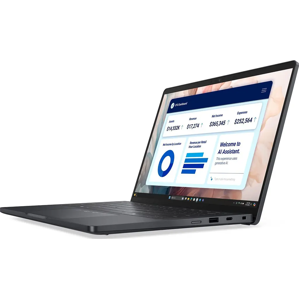 Ноутбук Dell Pro 13 Premium 13.3 QHD+ Touch, Intel U7 268V, 32GB, F512GB, UMA, Win11P, чорний (BTO208PA13250UA_W11P) - фото 4