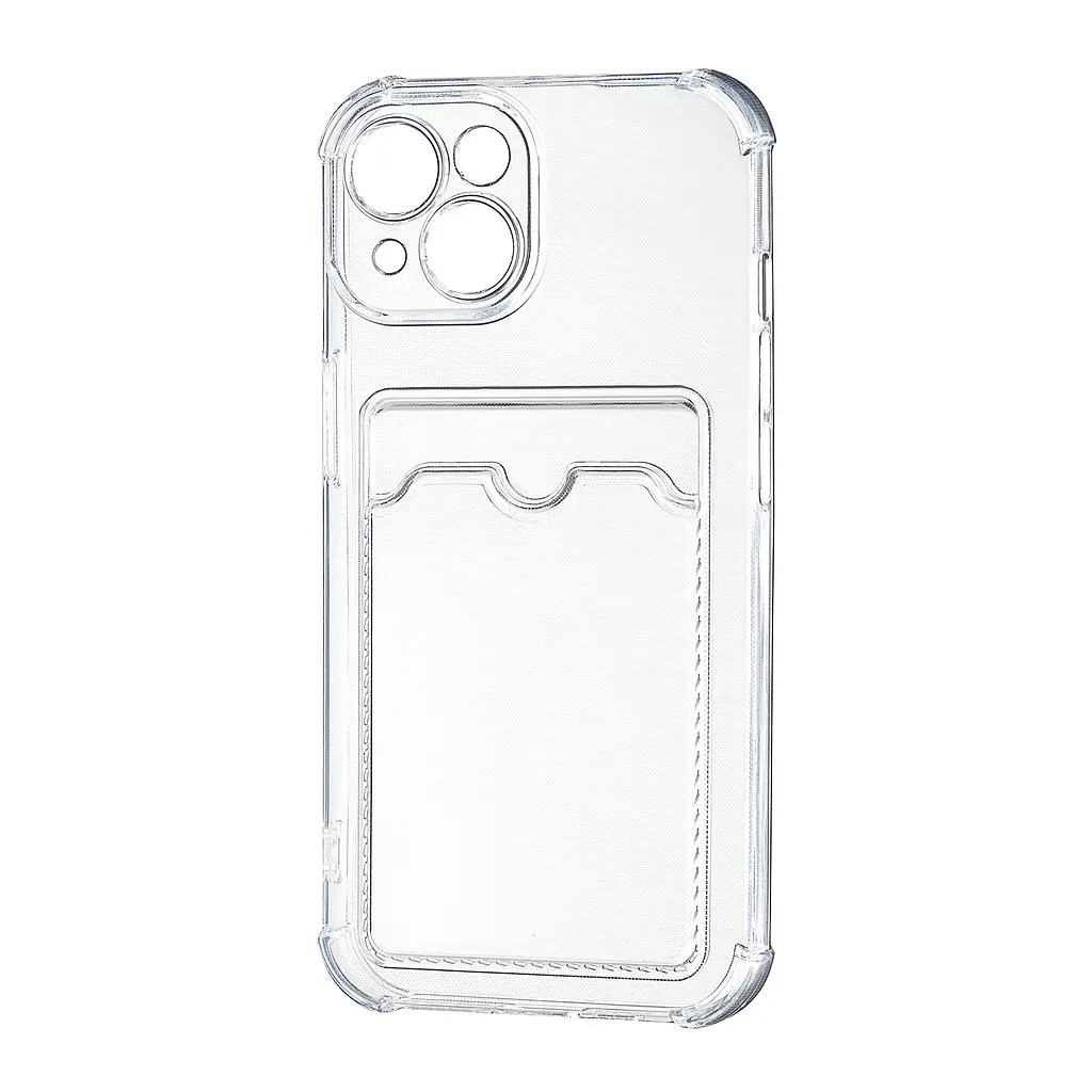 Чохол Clear Pocket Case Protected Camera iPhone 15 Прозорий