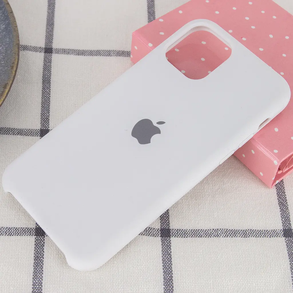 Чохол Silicone Case AA для Apple iPhone 11 Pro Max 6.5" Білий / White - фото 2