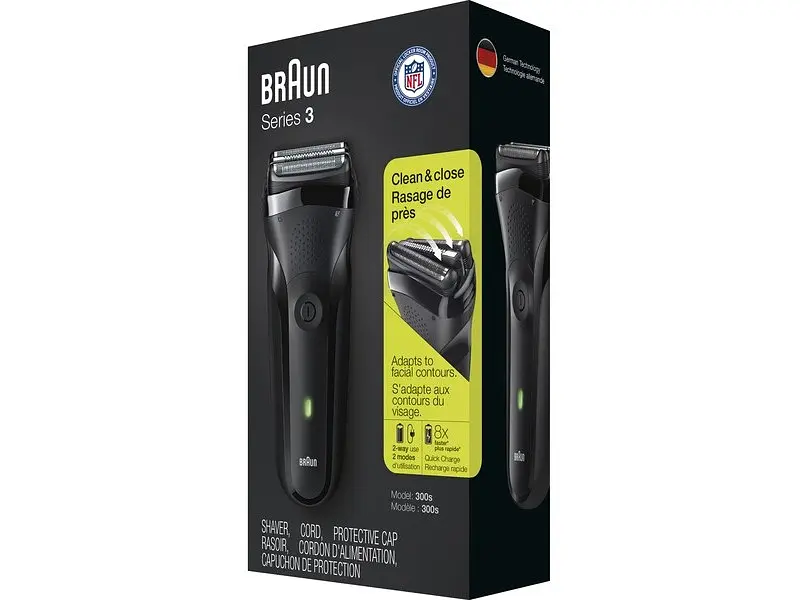 Електробритва Braun Series 3 300s Black - фото 5