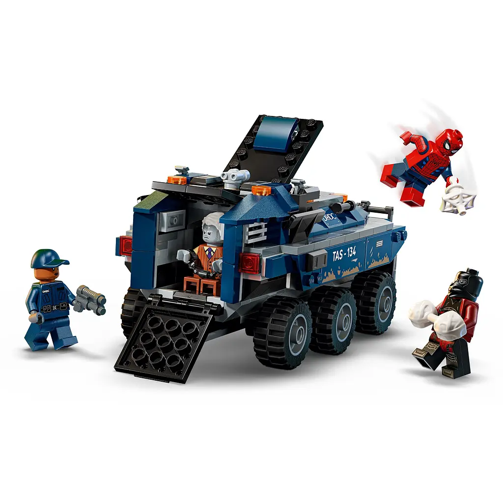 Конструктор LEGO Marvel Переслідування Людиною-Павуком машини для перевезення злочинців (76349) - фото 3