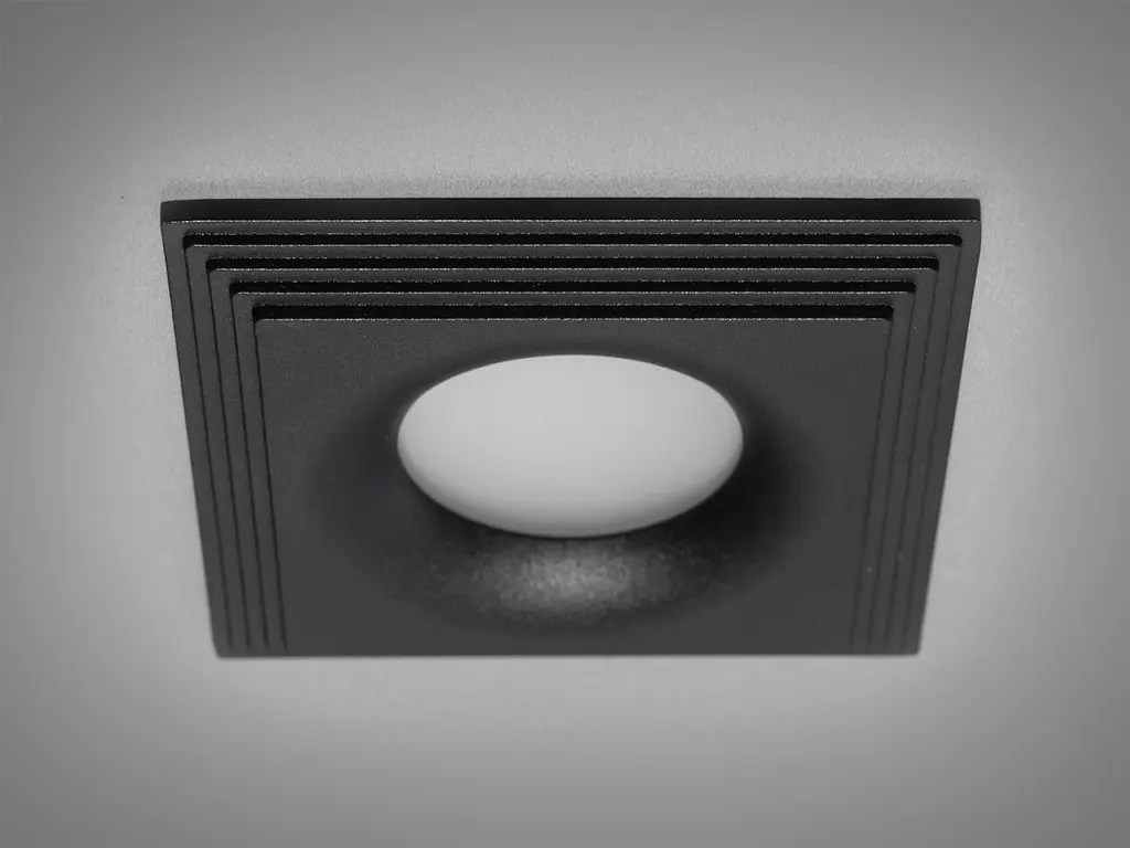 Лаконічний, стильний точковий світильник серія "Аluminium", чорний - фото 3