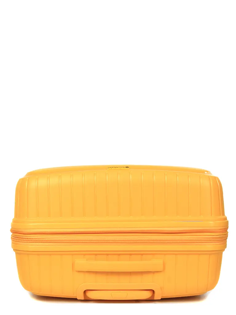 Валіза велика L поліпропілен з розширенням Snowball 20103 77,5×53,5×32,5см 116+17л Жовтий - фото 9