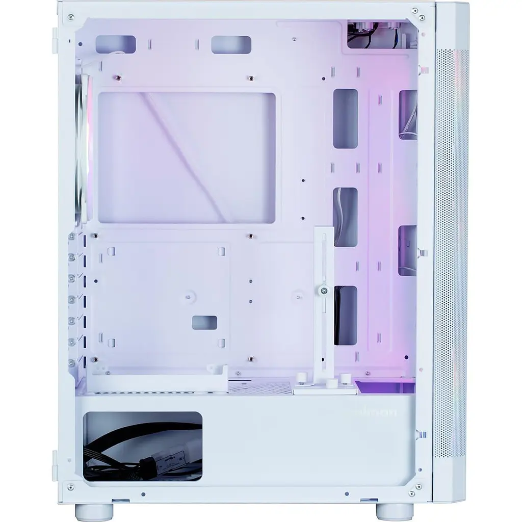 Корпус Zalman I4 Tempered Glass без БЖ White (I4TGWHITE) Без БП - фото 6