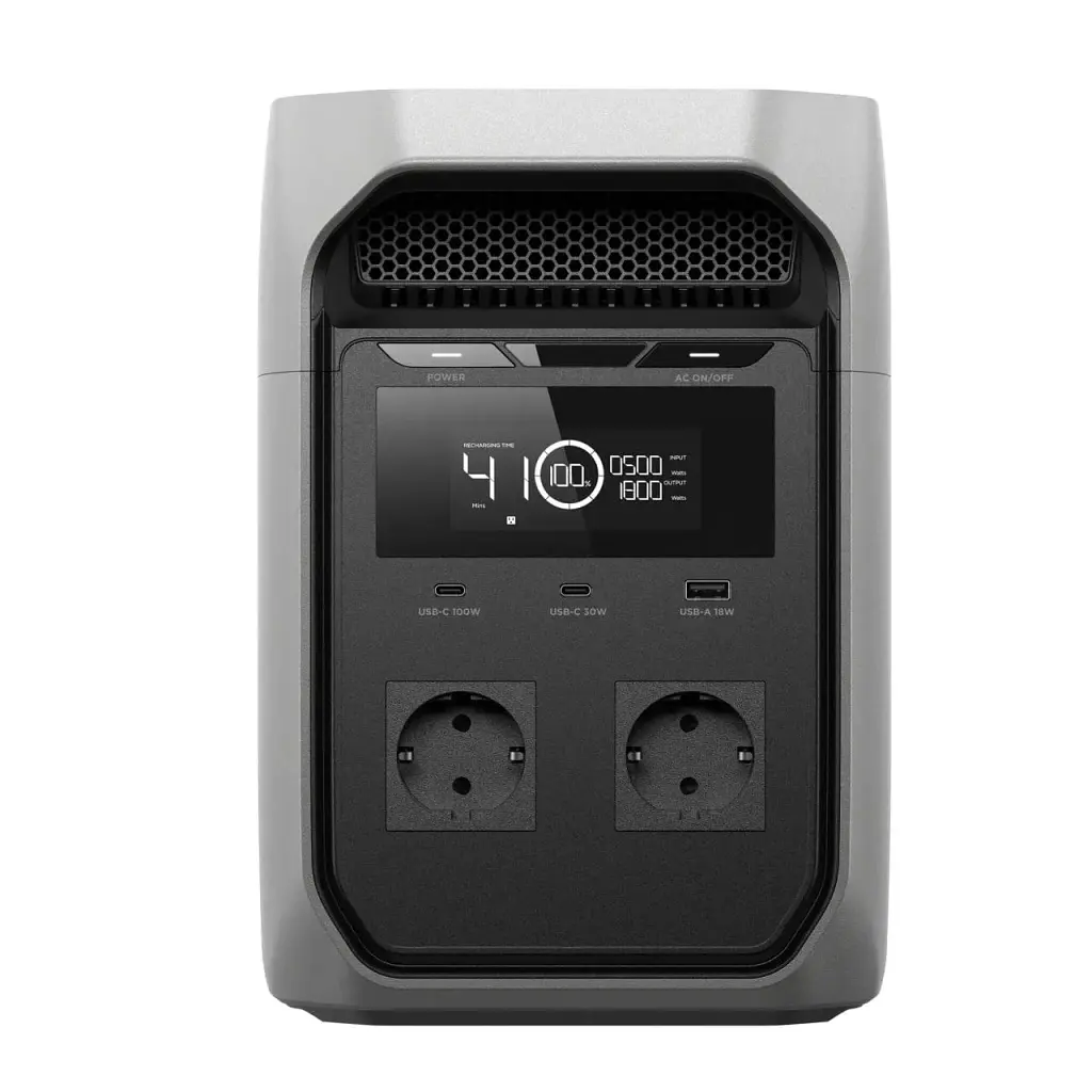 Зарядна станція EcoFlow DELTA 3 Classic 1024 Вт/год 1800 Вт LiFePO4 (37657667) - фото 2