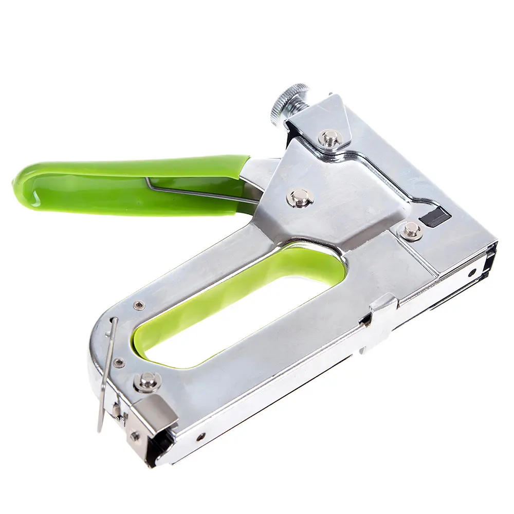 Степлер строительный Alloid Building Tools для скоб 4-14 мм + 200 скоб 8 мм (SG-41402) - фото 4