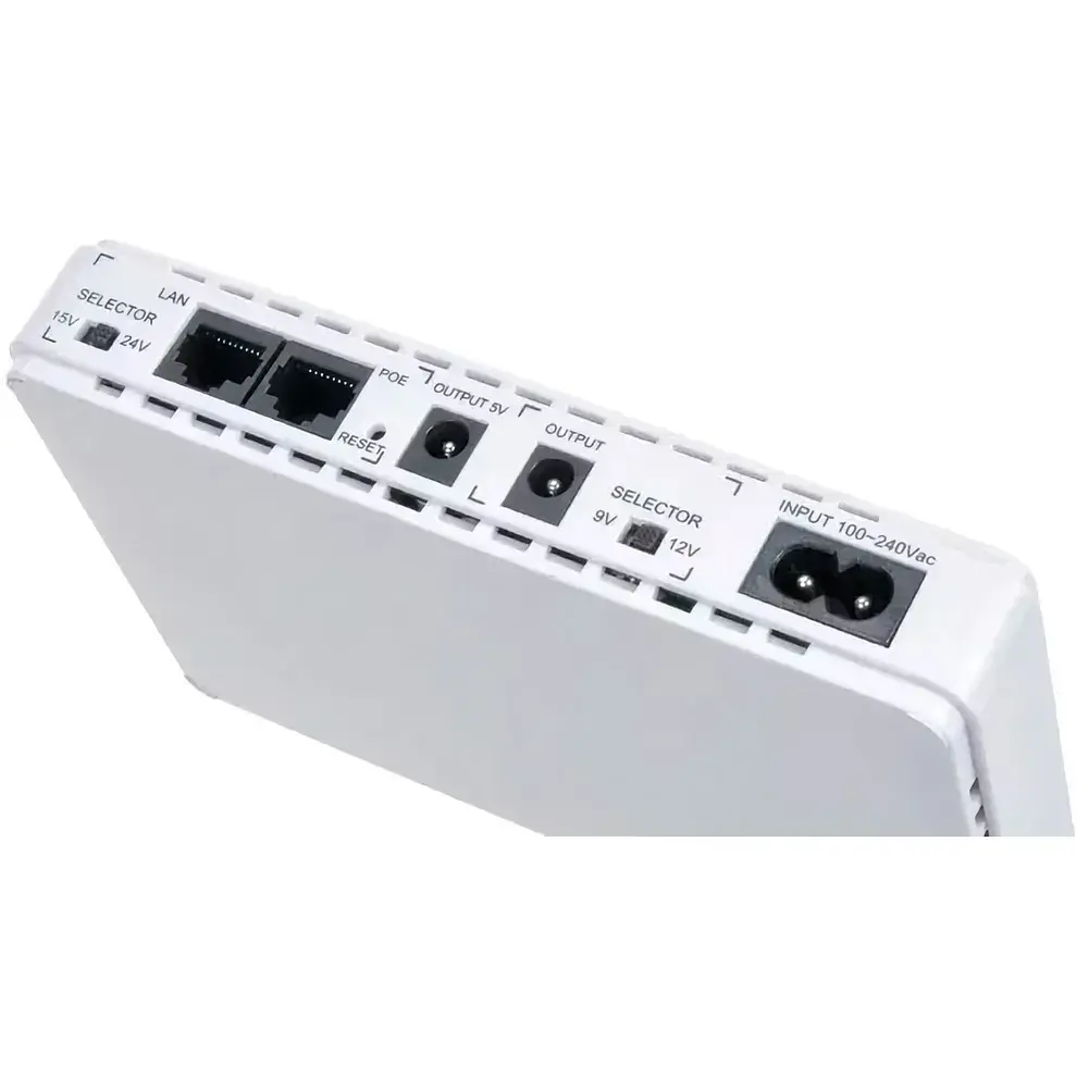 Портативна батарея Powerbank - UPS Hoco DB25 Emergency UPS 5-12V 8800mAh White - фото 4