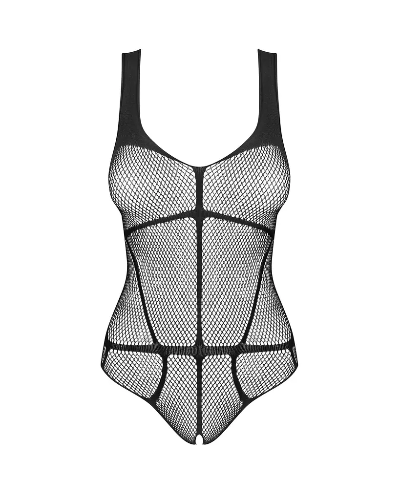 Еротичне боді з доступом Obsessive B336 crotchless teddy S/M/L - фото 3