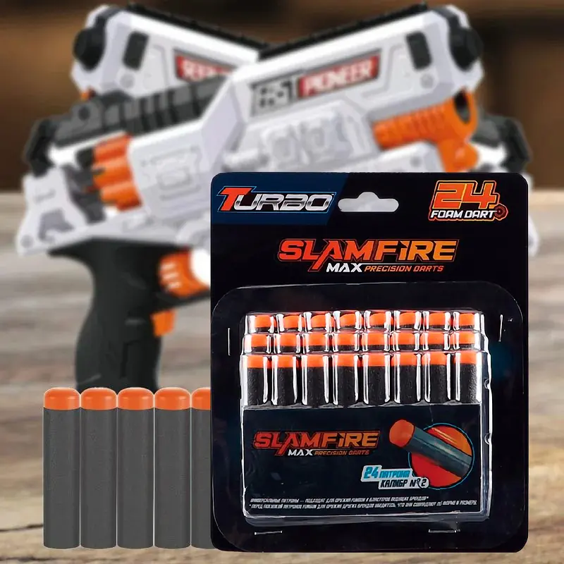 Набір набоїв Turbo Slamfire Maх м'яких 24 шт. (ВТ348) - фото 3