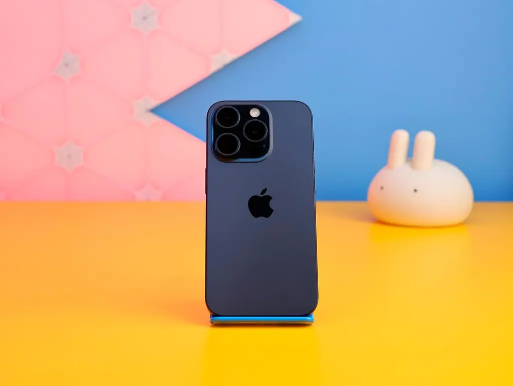 Смартфон Apple iPhone 15 Pro 128GB Blue Titanium (MTV03) Б/В [160005] - фото 6