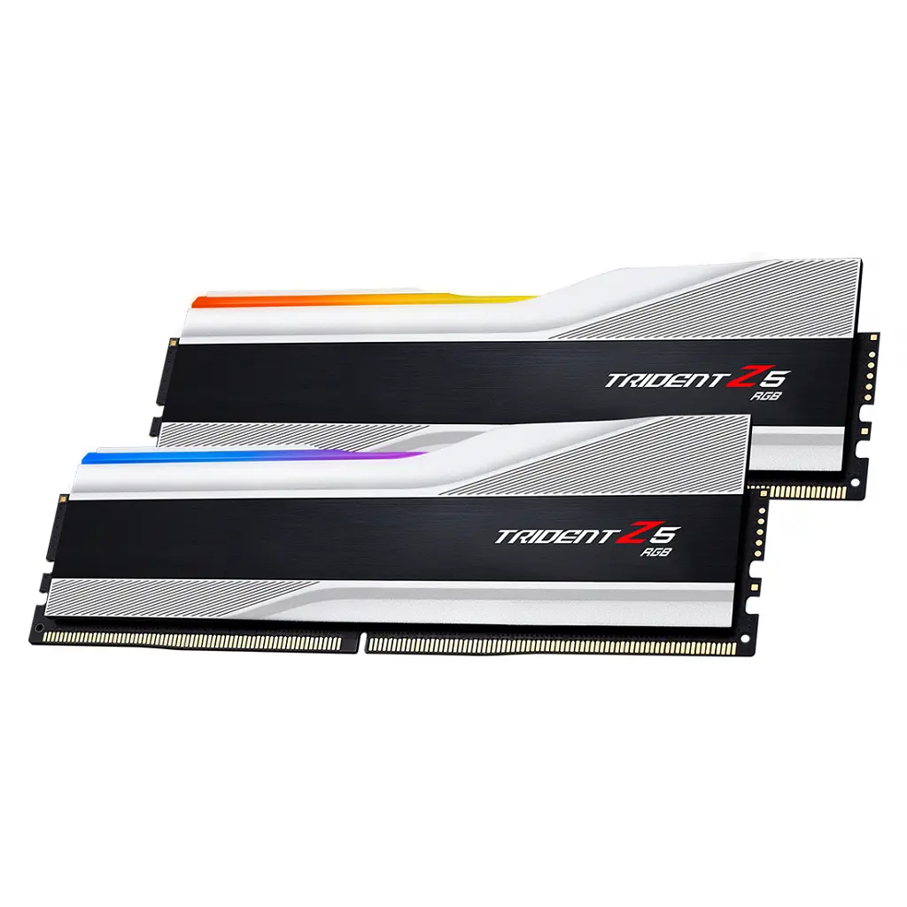 Модуль пам'яті для комп'ютера DDR5 32GB (2x16GB) 6000 MHz Trident Z5 RGB Silver G.Skill (F5-6000J3636F16GX2-TZ5RS) - фото 4