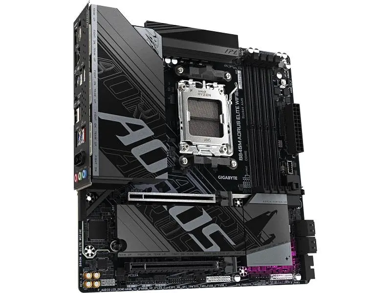 Материнская плата Gigabyte B840M AORUS ELITE WIFI6E - фото 4