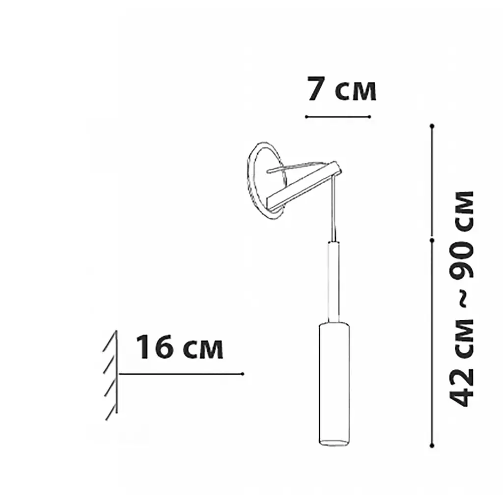 Бра Friendlylight Smoky WL FL4019 - фото 4