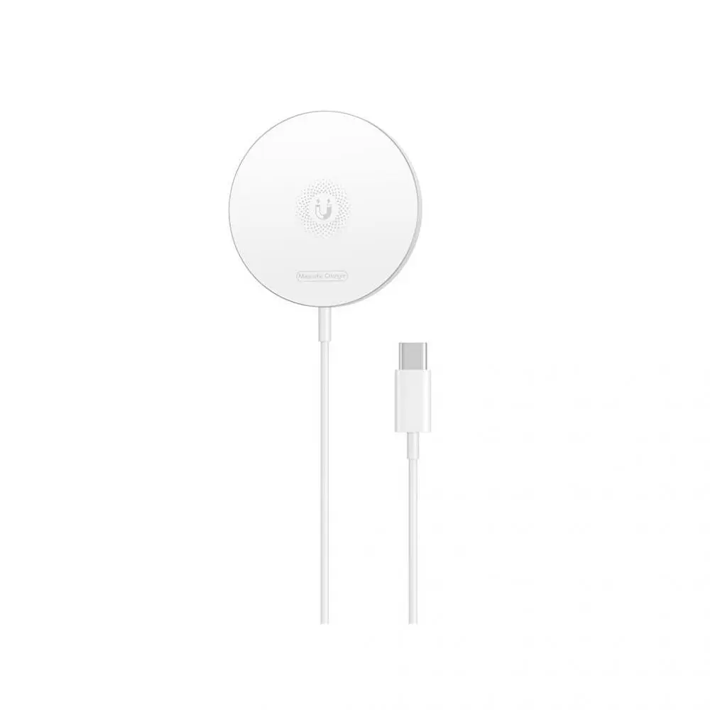 Бездротовий зарядний пристрій XO CX022 Magnetic 15W PD Type-C 1.2m White (32869_2954945) - фото 2