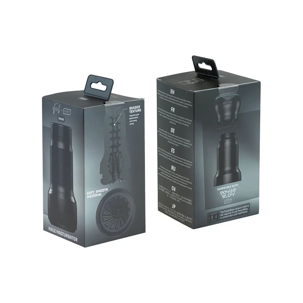 Мастурбатор Kiiroo Feel Pocket, сумісний з інтерактивною насадкою PowerBlow - фото 7