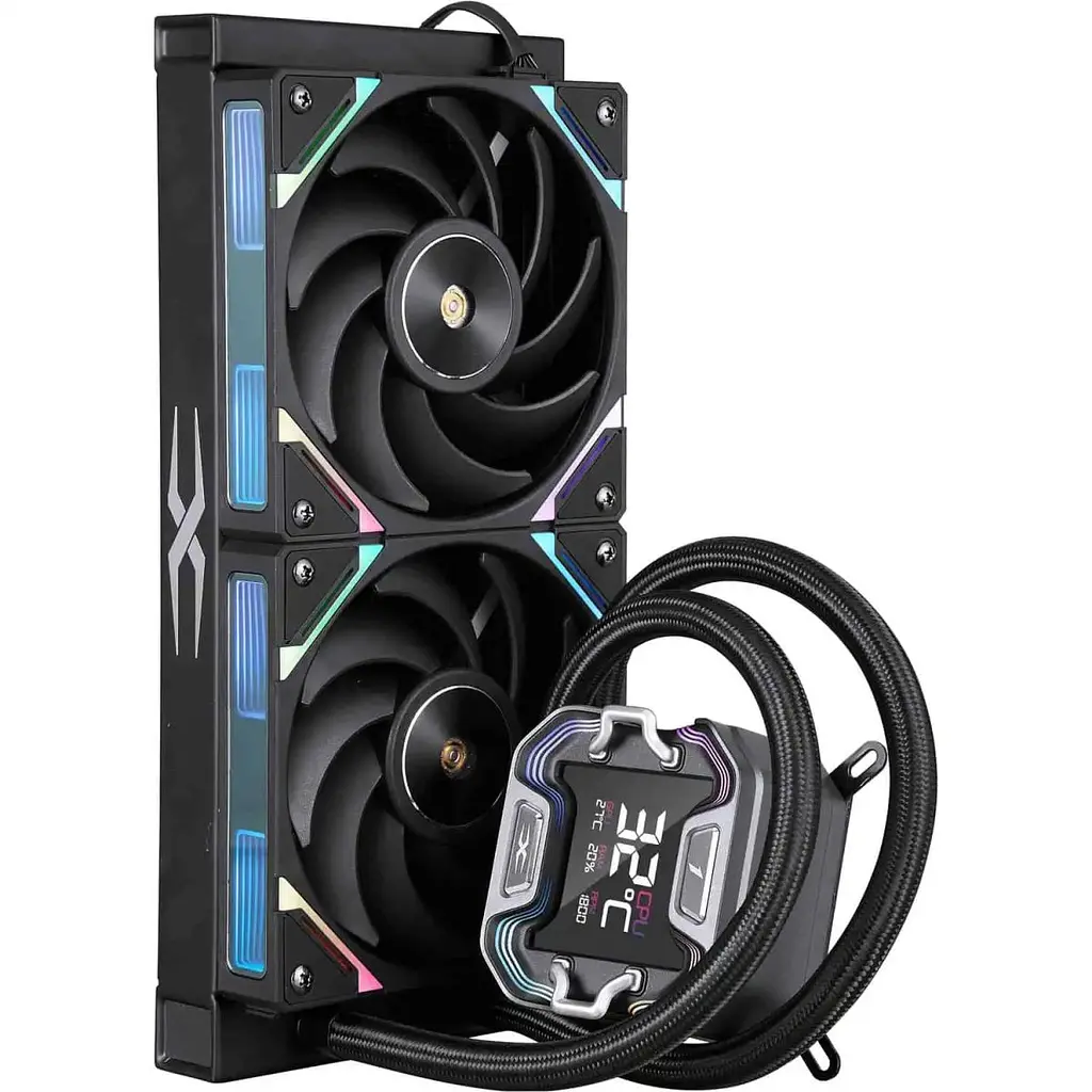 Система водяного охолодження 1stPlayer X-240E Black (X-240E-BK)