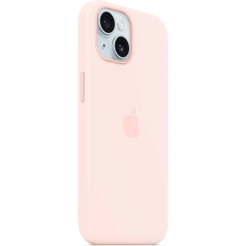 Чохол Silicone Case with MagSafe для Apple iPhone 15 Storm Light Pink ААА [95905] - фото 3