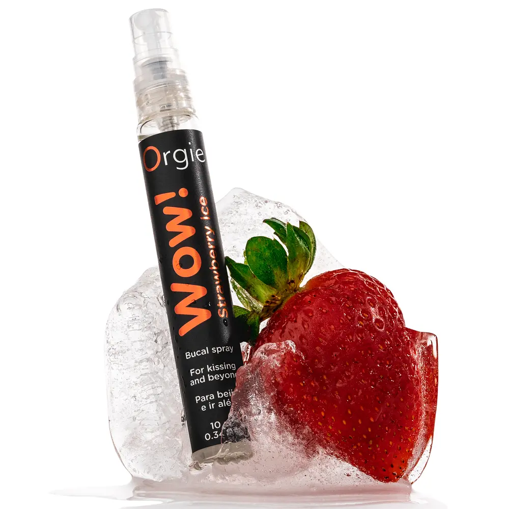 Спрей для орального сексу Orgie Wow Bucal Spray Strawberry Ice 10 мл - фото 4