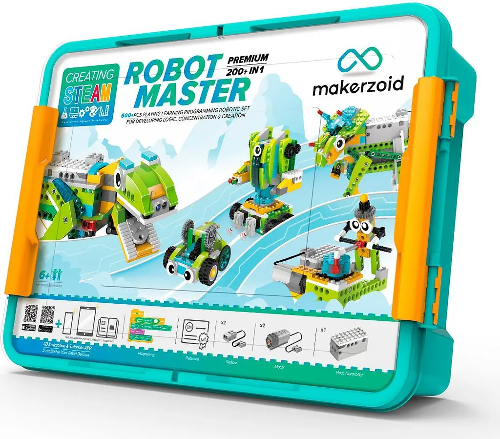 Конструктор Makerzoid Robot Master Premium (MKZ-RM-PM) [86640] - фото 2