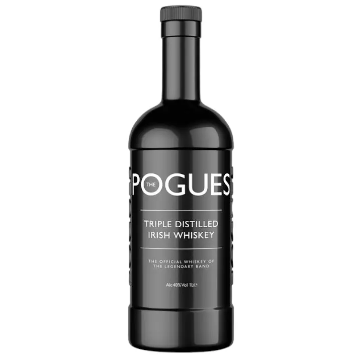 Упаковка виски The Pogues Blended Irish Whiskey 40% 6 л (1 л х 6 шт.) - фото 2