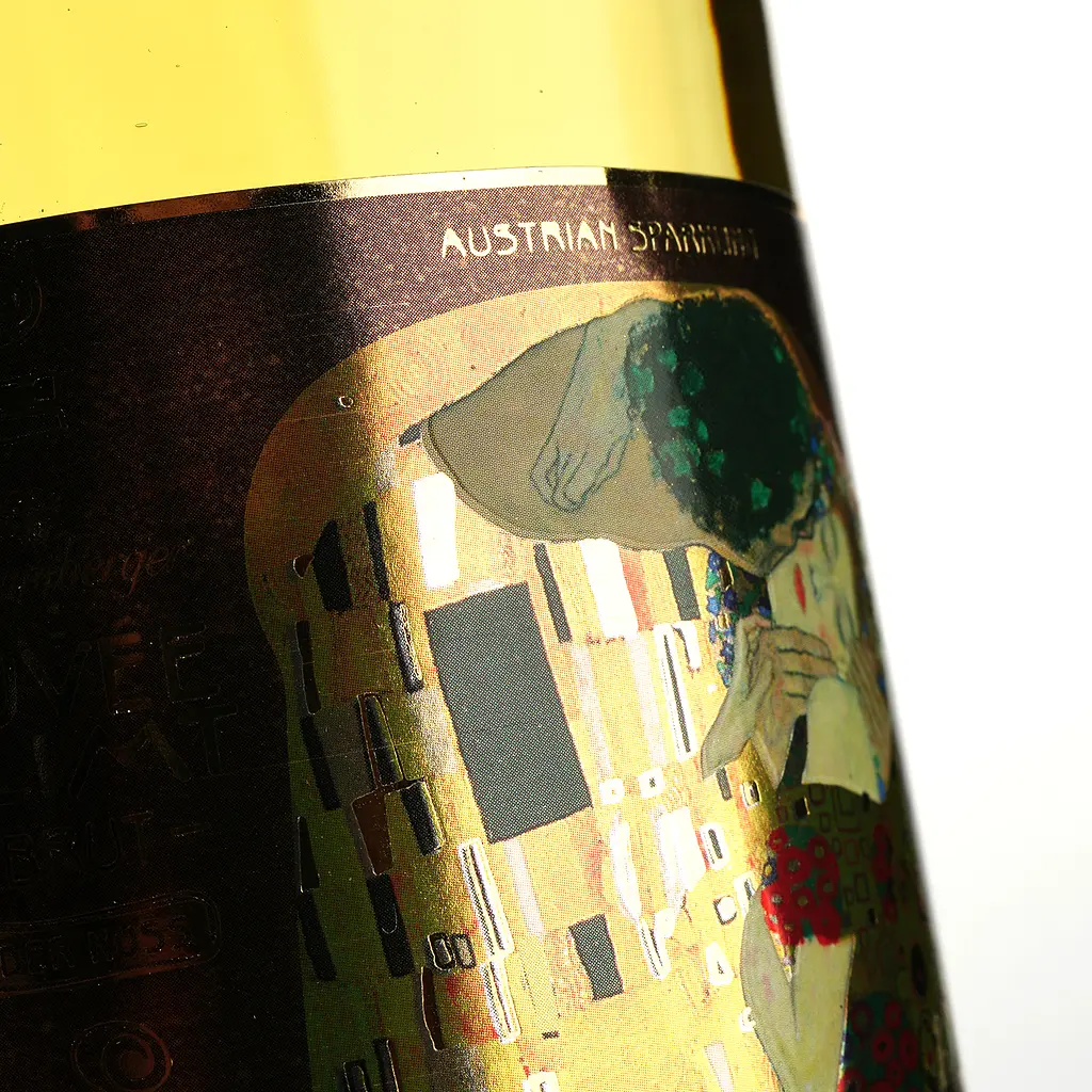 Ігристе вино Schlumberger Cuvee Klimt, біле, брют, 11,5%, 0,75 л - фото 3