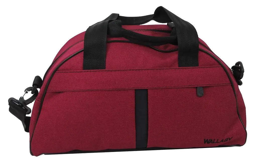 Жіноча спортивна сумка для фітнесу Wallaby 213-4 16L Бордова