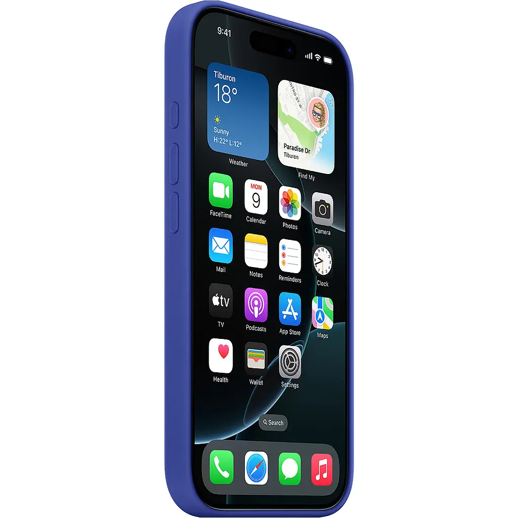 Чохол Silicone Case with MagSafe для Apple iPhone 16 Pro Ultramarine AAA [116592] - фото 3