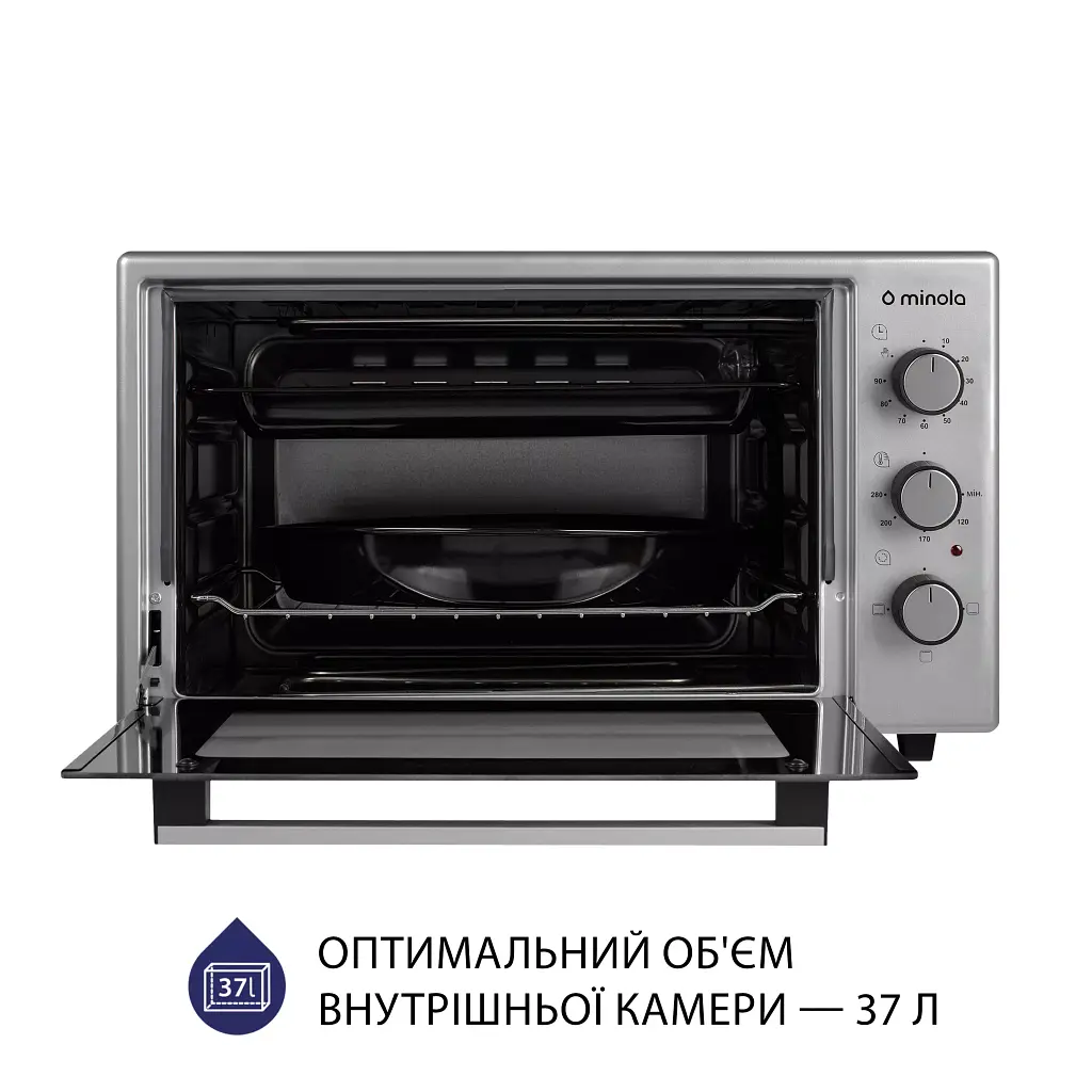 Электрическая печь Minola FOE 3714 GR - фото 2