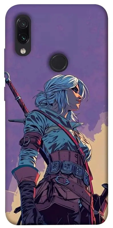 TPU чохол Demsky The witcher ciri для Xiaomi Redmi Note 7 / Note 7 Pro / Note 7s