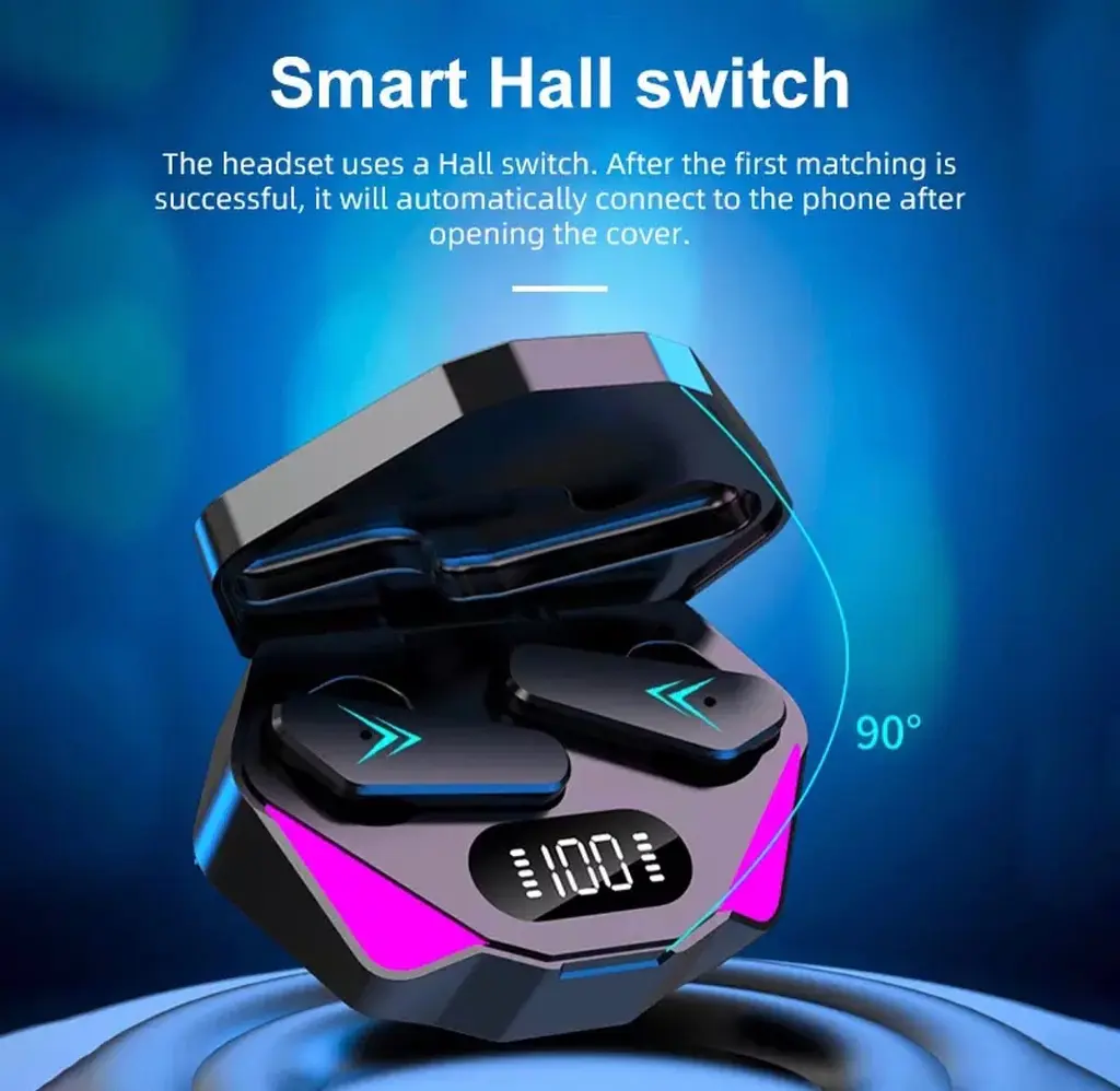 Беспроводные игровые наушники TWS Х15/Игровые водонепроницаемые стерео наушники/ Bluetooth наушники Х15 - фото 8