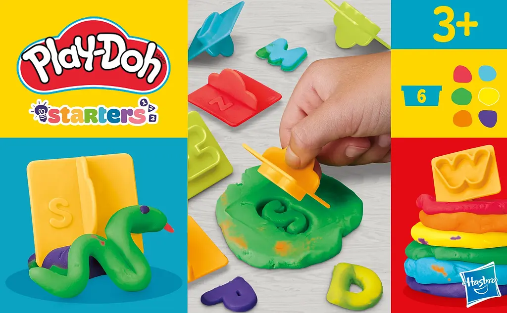 Набір для творчості Play-Doh Основи Fundamentals Letters (E8530_E8532) - фото 2