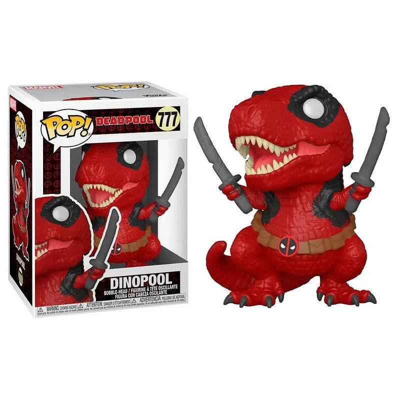Фігурка Funko Pop Deadpool Dinopool Дедпул Динопул 10 см (DP D 777) - фото 2
