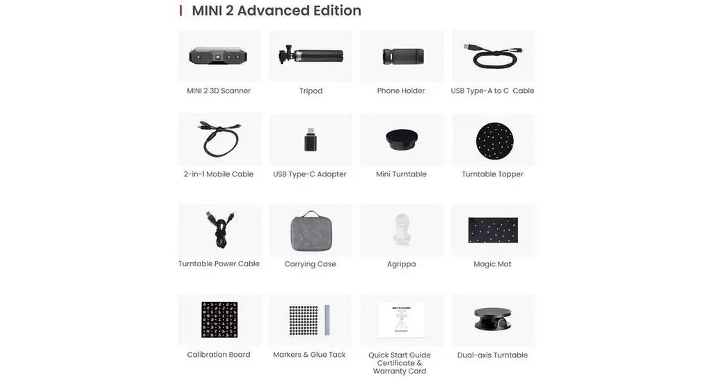 3D-сканер Revopoint Mini 2 Advanced Edition - фото 4