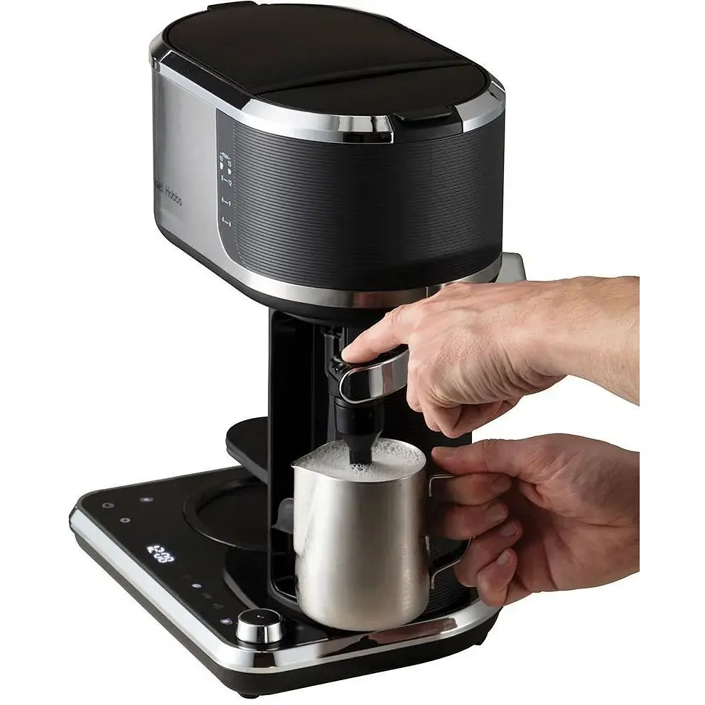 Кофеварка Russell Hobbs Attentiv Coffee Bar капельная 1.5 л черно-серебристая (26230-56) - фото 8