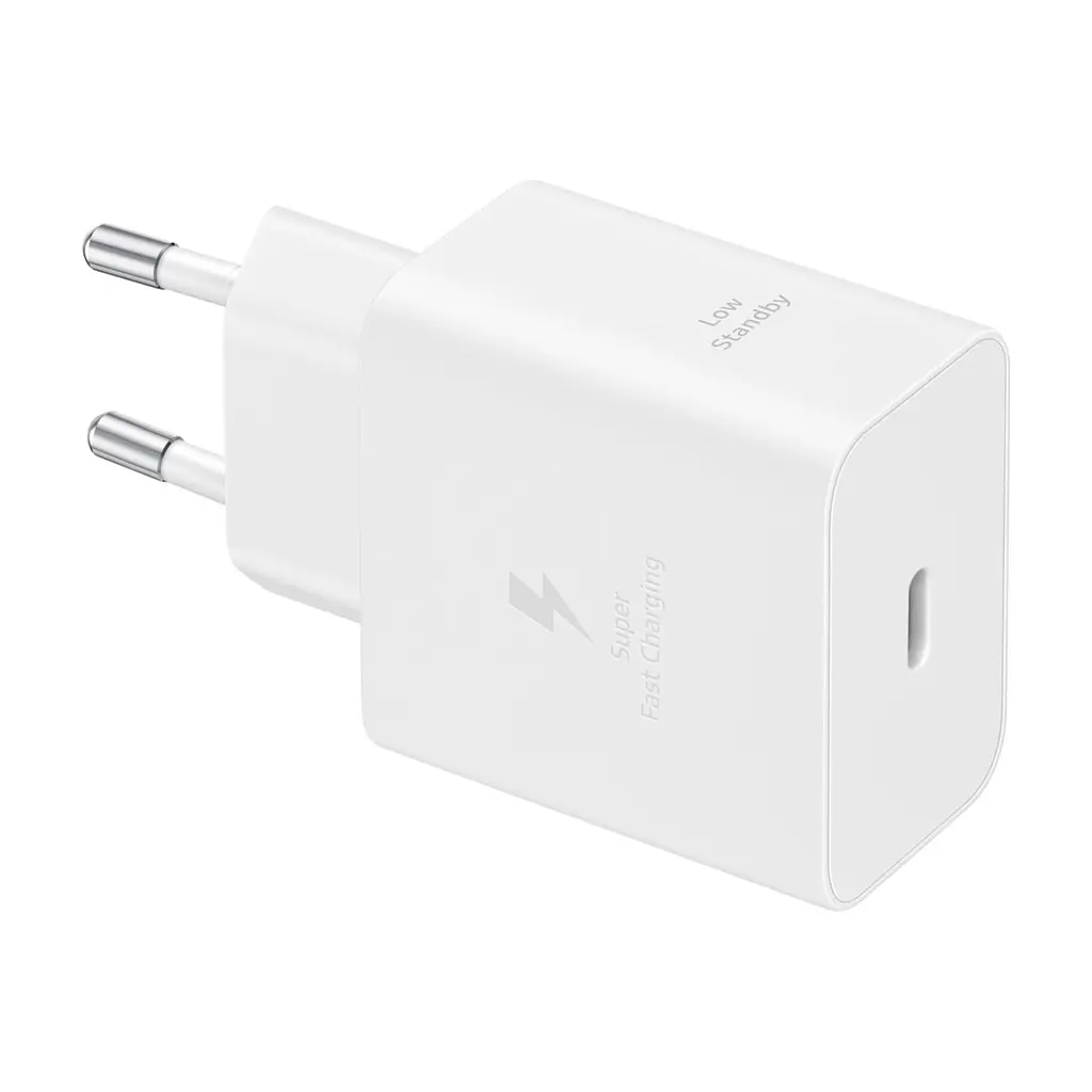 Зарядний пристрій Samsung USB-C 45W + cable USB-C to USB-C white (EP-T4511XWEGEU) - фото 2